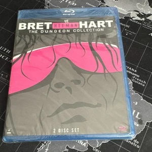 Bret Hitman Hart - The Dungeon Collection (2-Disc, Blu-ray) Rare HTF OOP Sealed - Picture 1 of 2