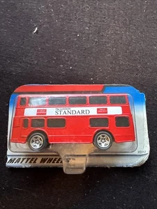 HOT WHEELS VHTF 1997 BLUE CARD SERIES LONDON BUS #613 The London Standard - Picture 1 of 1