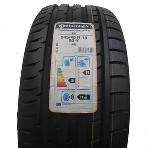 1 x CONTINENTAL 245/40 R18 93Y SportContact 5 Sommerreifen 2016 VOLL WIE NEU - Bild 1 von 6