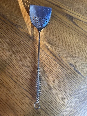 Espátula de utensilio de barbacoa vintage Ekco de acero inoxidable EE. UU. Utensilio de cocina Foto 1 de 4