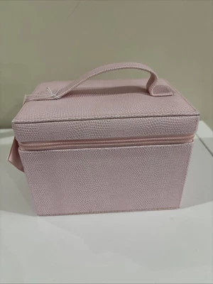 Estuche de viaje Ralph Lauren Romance rosa piel de serpiente Foto 1 de 4