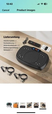 TISSCARE Vibration Plate, Fitness Equipment for Home - Bild 1 von 4