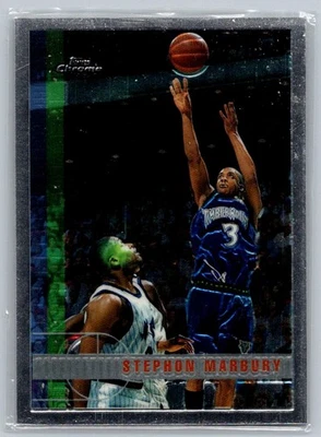 Topps Chrome Stephon Marbury 13 1997 Foto 1 de 2