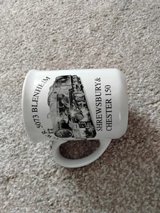 Shrewsbury Railway Station 150th Anniversary Mug GWR 5073 Blenheim Engine Rare - Picture 1 of 4