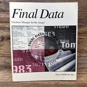 Final Data Release 3 & Final Data Database Manager for the Amiga 1994 - Picture 1 of 6