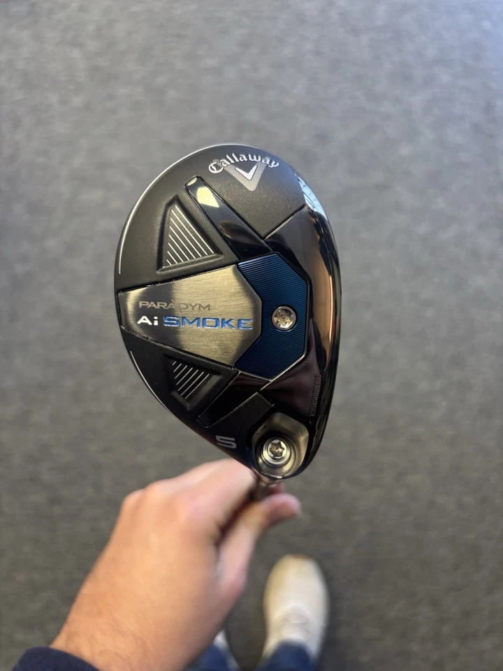 Callaway Ai Smoke 5 Hybrid. 24 Degrees. Men’s Right Hand. Regular Flex - Image 1 of 4