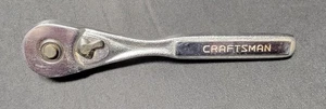 Vintage Craftsman 1/4" Antrieb Schnellspanner Ratsche 44807 VL Serie USA - Bild 1 von 12