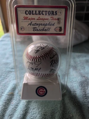1995 CUBS SIGNED Autographed BASEBALL Unauthenticated Sammy Sosa Carlos Zambrano - Image 1 of 3
