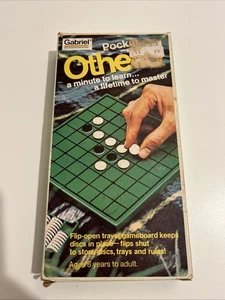 Vintage Othello - Pocket / Travel Board Game (1977, Gabriel) Complete In Box - Picture 1 of 4