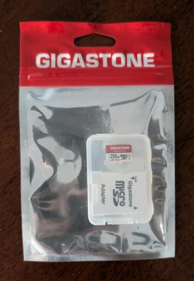 MicroSD Gigastone 256 GB Foto 1 de 1