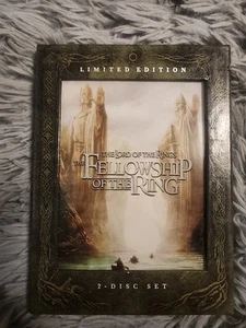 Lord of The Rings Fellowship of The Ring Collector's Set 2 DVDs - Picture 1 of 4