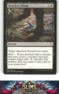 Magic the Gathering MTG Ixalan Heartless Pillage #109 Buy 2 Get 1 - Image 1 of 2