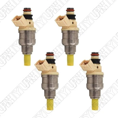4 piezas inyectores de combustible INP-470 para Suzuki Sidekick 1992-1998 Geo Tracker 1992-1997 Foto 1 de 4