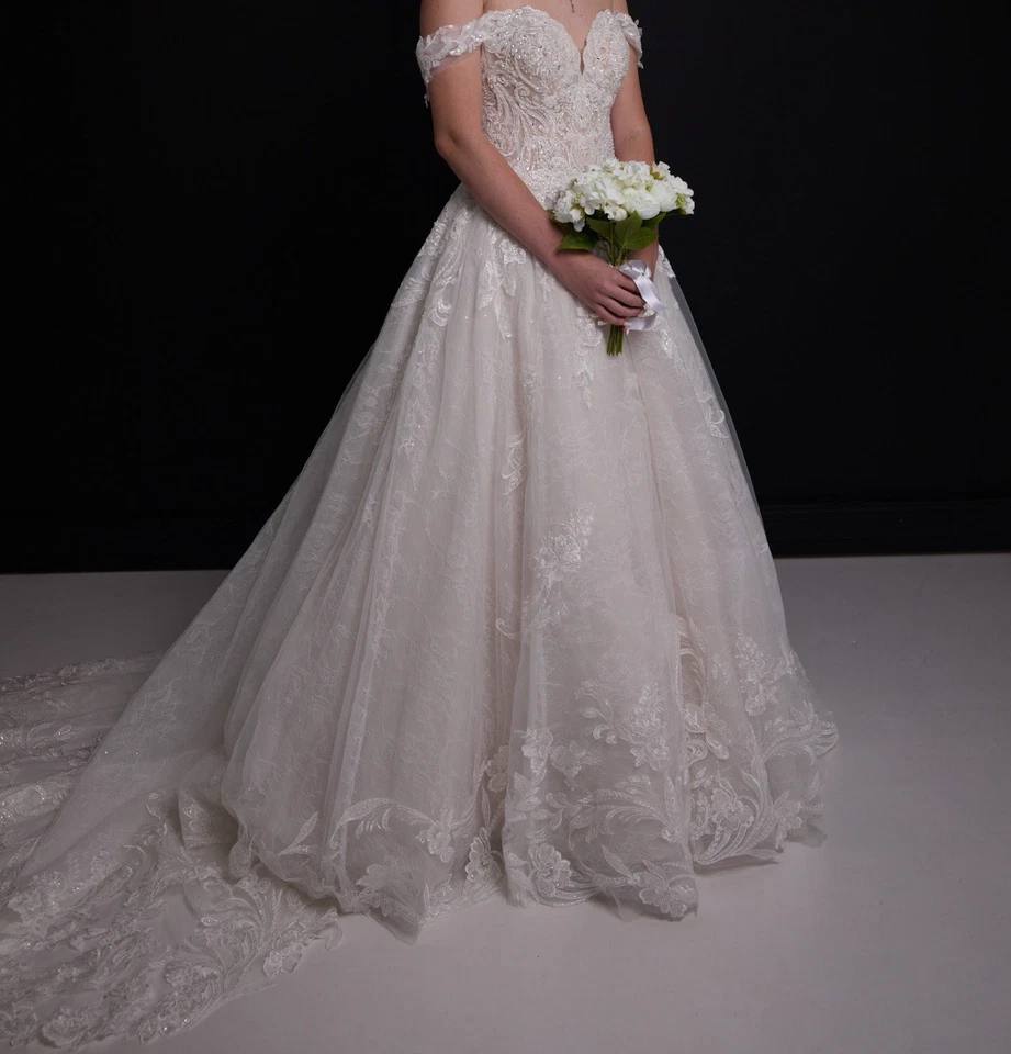 Vestido de novia para mujer Sophia Tolli talla 6 marfil Foto 1 de 4