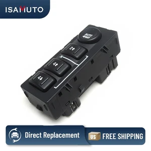 Interruptor de ventana eléctrica del lado del conductor 19259313 para 03-07 Silverado Sierra S - Imagen 1 de 11