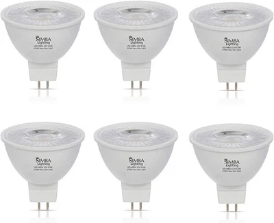 Simba Lighting LED MR16 3.5W 12V Light 6 Count (Pack of 1), 2700k Warm White  - Image 1 of 4
