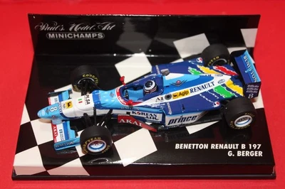 1/43 Benetton Renault B197 (1997) - #8 G. Berger - MINICHAMPS - Immagine 1 di 3