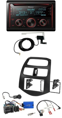 Pioneer 2DIN Lenkrad DAB USB CD Bluetooth Autoradio für Chevrolet Spark 2013-201 - Bild 1 von 4