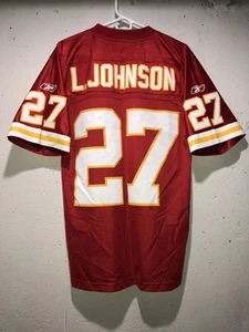 VINTAGE REEBOK Larry Johnson #27 KANSAS CITY CHIEFS NFL Jersey STITCHED Men’s S - Picture 1 of 24