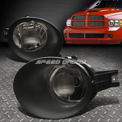 PARA 02-09 DODGE RAM 1500 2500 3500 LENTE AHUMADA FAROS ANTINIEBLA CON BISEL + INTERRUPTOR Foto 1 de 4
