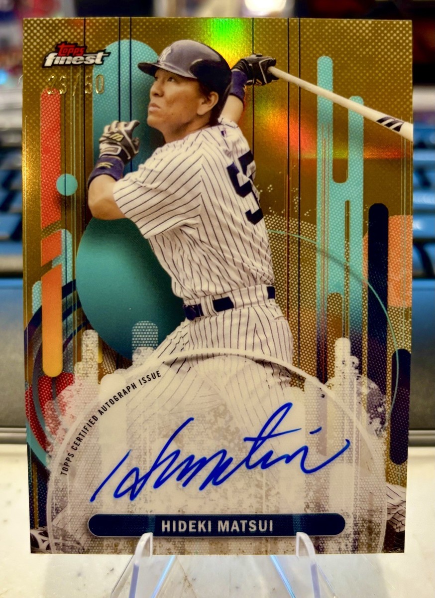 Hideki Matsui Baseball Sports Trading Cards & Accessories