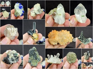 Natürliche Mischung Mineral Kristall Proben Lot aus Afghanistan, Pakistan 1032g 18 Teile - Bild 1 von 19