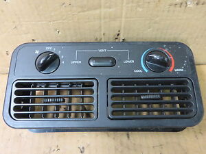 MERCURY VILLAGER NISSAN QUEST 96-98 CLIMATE CONTROL HEAD REAR OEM F5XH AE752 AH