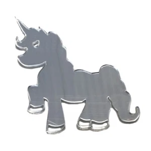 Unicorn Shaped Acrylic Mirrors (Several Sizes Available) - Picture 1 of 1