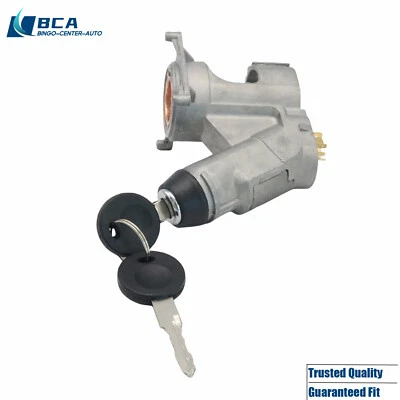 Ignition Switch Steering Lock Housing+2 Key For Audi Porsche VW 77-93 321905851D - Image 1 of 4