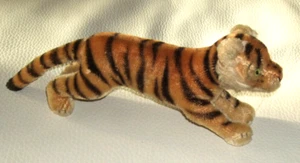 Steiff Tiger - Moherowy plusz - rozmiar 25 cm - z lat 60. - Zdjęcie 1 z 5