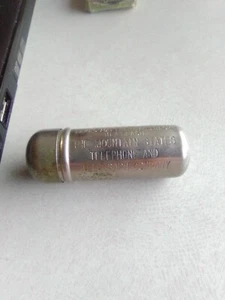 VINTAGE FINGERHUT & KLÖPPELBEHÄLTER Mountain States Telefon und Telegraph Co. - Bild 1 von 5