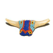 New listing
Vintage Handmade Beaded Vertebrae Bone Steer Bolo Slide American Indian Style