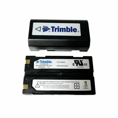 New 2PCS 3400mAh/7.4V Battery 54344 For Trimble 5700 5800 R8 R7