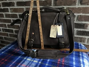 VINTAGE BASEBALL GLOVE LEATHER ONE-OF-A-KIND MACBOOK MESSENGER MAIL BAG R$1798 - Picture 1 of 12