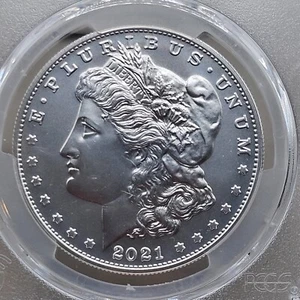 1921 2021 Morgan Silver Dollar 100 Anniversary PCGS MS70 Graded Collectible Coin - Picture 1 of 6