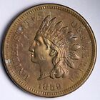 1859 Toned Indian Head Cent Penny Choice Bu *Uncirculated* Ms E103 Zcpn