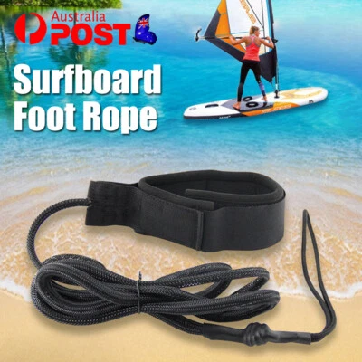 Surfboard Leash Foot Rope Stand Up Paddle Board Protection Leg Ankle Strap AU - image 1 of 4