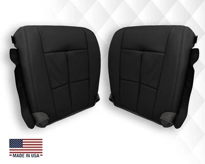 Fundas de asiento para Lincoln Navigator 2007-2012 inferiores en cuero negro Foto 1 de 4