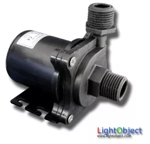 Bomba de agua DC12V 264 GPH (1000 L/h) alta temperatura (100C) con control de velocidad - Imagen 1 de 2