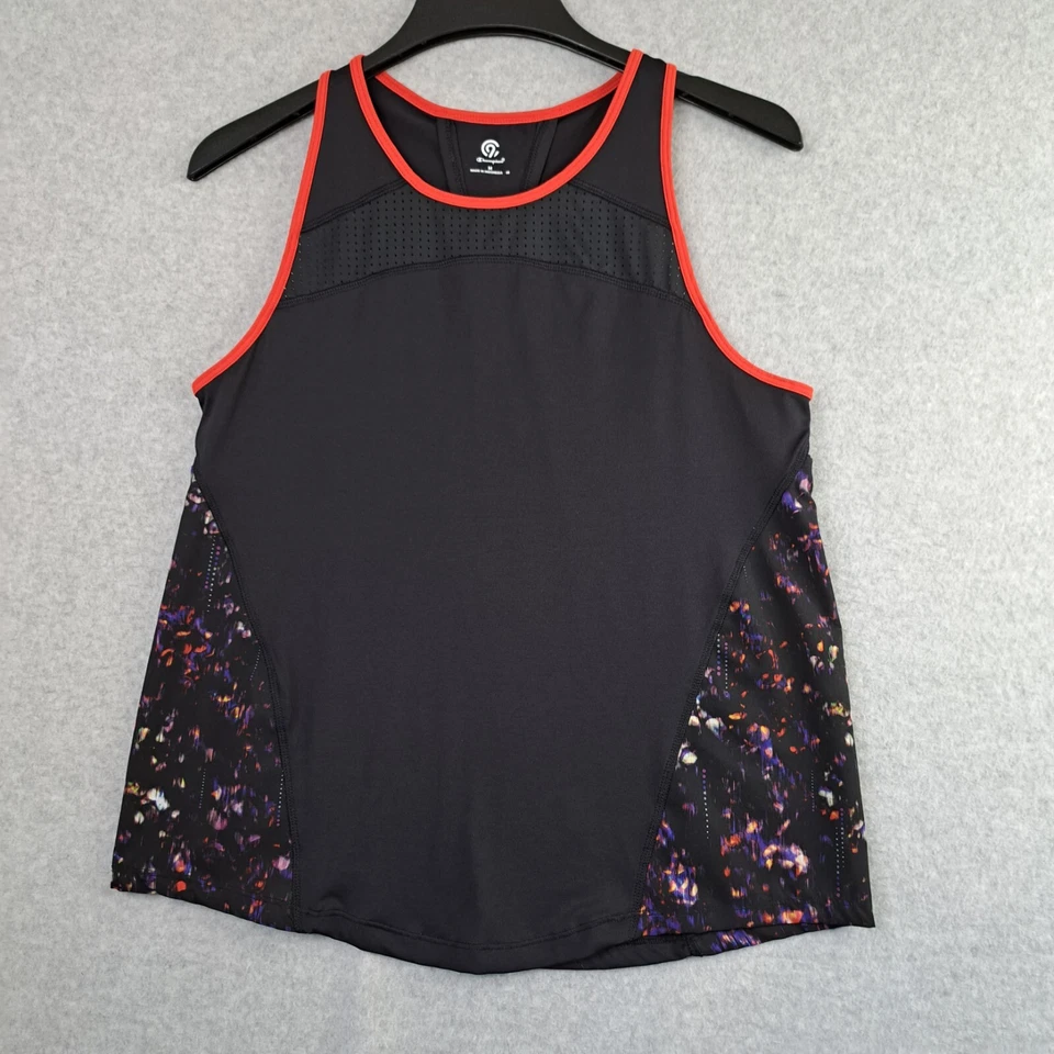 Camiseta sin mangas Champion C9 talla mediana dúo seca reflectante para correr negra Target Foto 1 de 4