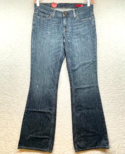 Express Jeans Womens 6 Stone Blue X2 Flare Regular 31 Low RiseY2K Vintage Curvy - Bild 1 von 13