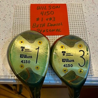 Wilson Beth Daniel Fairway #3 y #5 madera derecha - ¡Ejes flexibles de acero combinados! #9 Foto 1 de 4