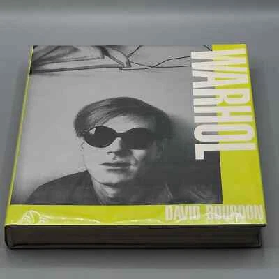 ANDY WARHOL Biography by David Bourdon 1989 1st Edition HC/DJ 325 Like New Foto 1 de 4