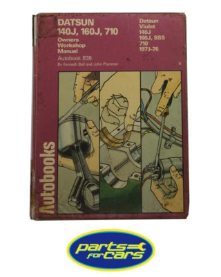 629.28722-10 - Autobooks - Car Manual - Datsun 140J,160J,710, 1973-76 - Immagine 1 di 2