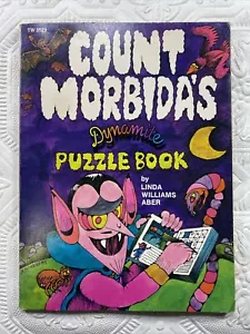 1977 Count Morbida's Dynamite Puzzle Book by Linda Williams Aber Scholastic - Foto 1 di 24