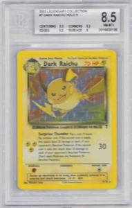 Dunkles Raichu Holofoil #7 Pokemon Legenden BGS #0016838195 NM-MT+ 8.5 2000 - Bild 1 von 2