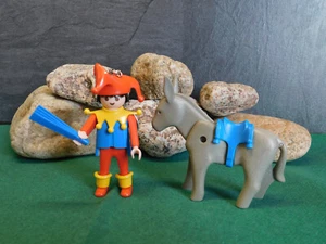 Playmobil ***Rarität*** Hofnarr/Esel 3330-A/1979, Narr als Schlüsselanhänger! - Bild 1 von 5