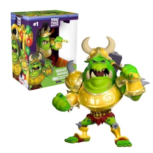 Spyro Gnasty Gnorc Figure, 4.3" Youtooz Spyro Collection Con Protettore NUOVO - Foto 1 di 7