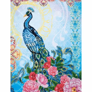 Diamond Dotz - Diamond Painting Kit - Exotic Peacock 82 x 62 cm Advanced - Picture 1 of 2