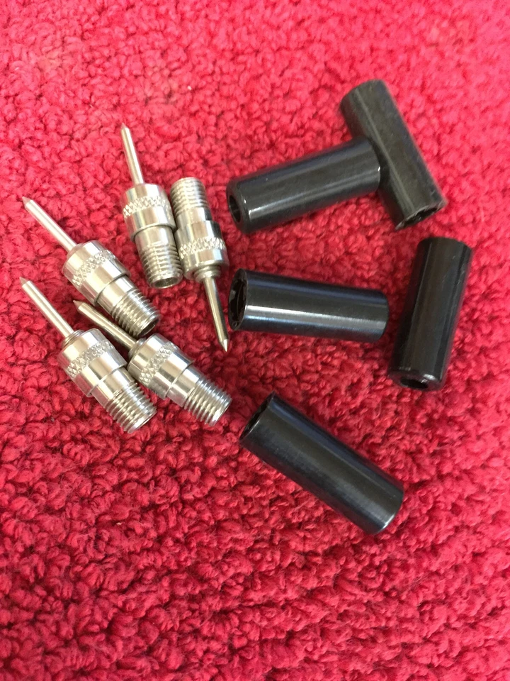 HH SMITH ABBATRON 201-103 SOLDERLESS PHONE PIN PLUG BLACK,NOS 5 PCS - Imagem 1 de 1